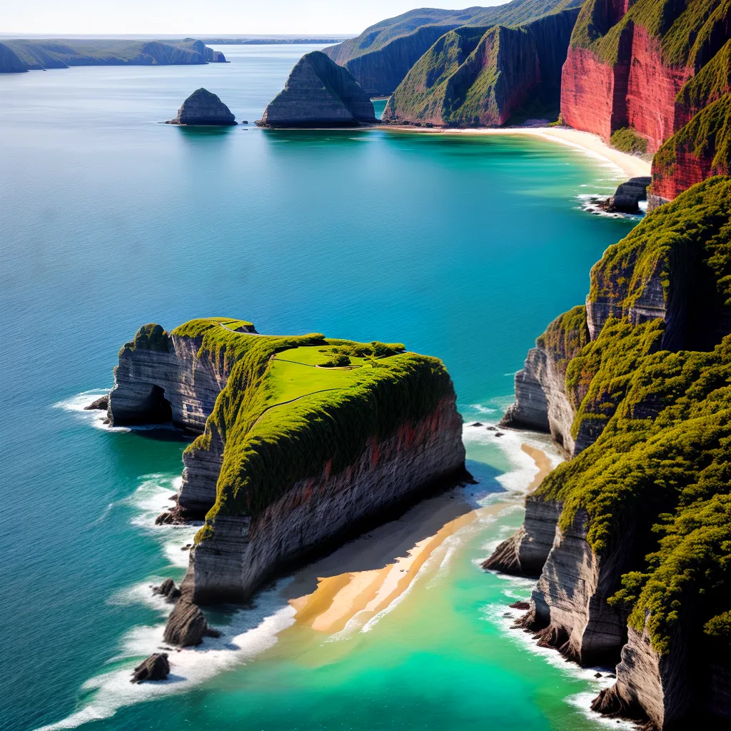 Qual o Significado de Sonhar com Praias Secretas? 2 Fotos praia secreta cristalina natureza aventura