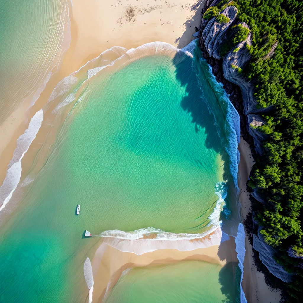 Descubra Qual o Significado de Sonhar com o Mar Azul Cristalino e Prainhas Desertas 2 Fotos praia serena agua azul sonho