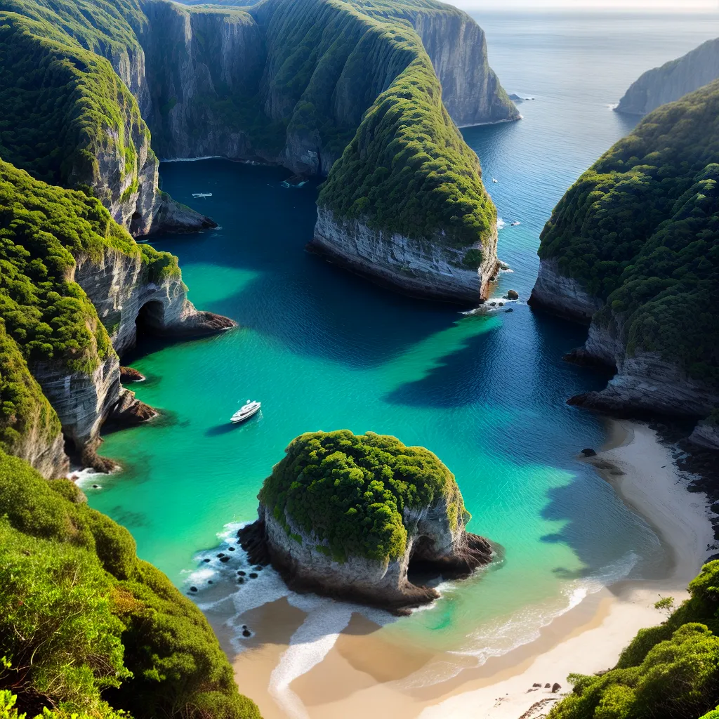 Praias Secretas nos Sonhos: Revelando seus Significados 4 Fotos praia serena agua clara natureza