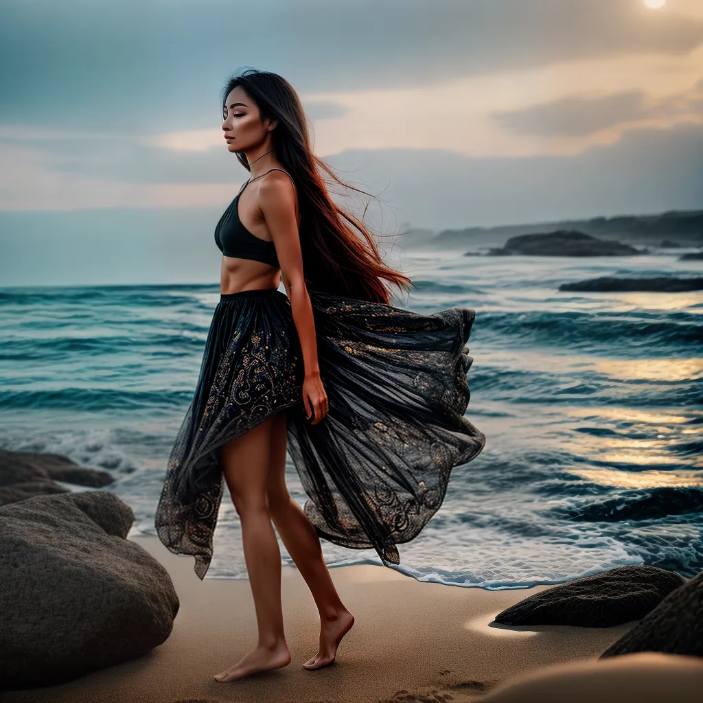 Explorando seus Sonhos: Descubra o que Significa Sonhar com o Mar 4 Fotos praia serena por do sol solidao 1