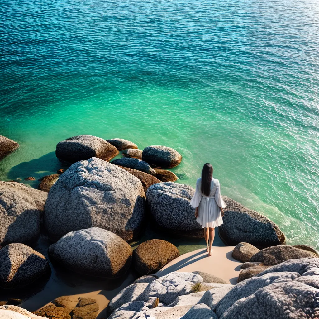 Sonhar com Praias Secretas: O Simbolismo por Trás do Seu Sonho 4 Fotos praia serena solidao cristal agua