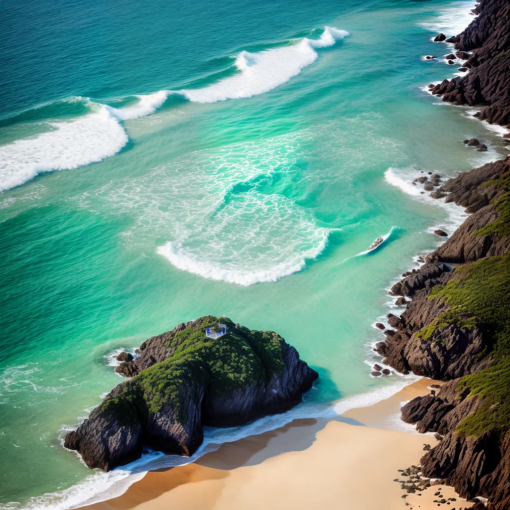 Significado de Sonhar com Praia: Descubra as Mensagens do Subconsciente 6 Fotos praia serena solitario agua branca