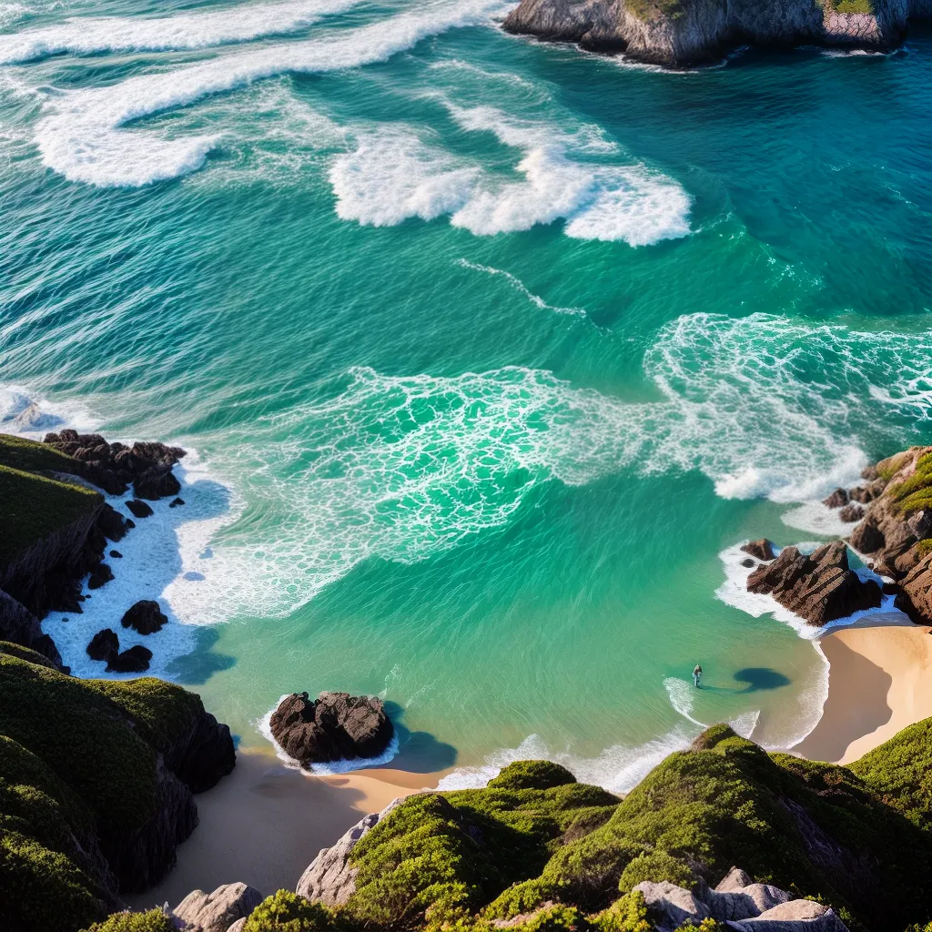 Significado de Sonhar com Mar: Entenda o que esse sonho pode significar 4 Fotos praia serena solitario azul horizonte
