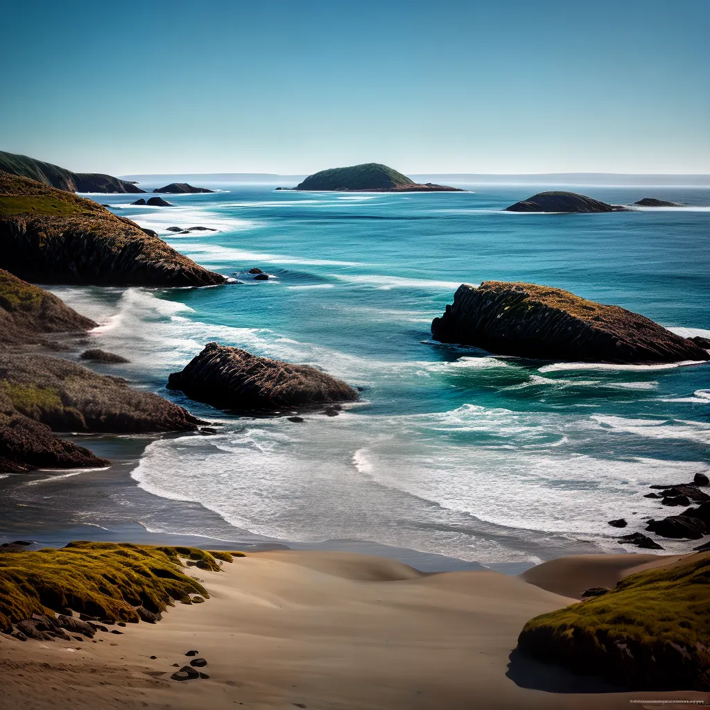 O Significado de Sonhar com Mar: o Mistério da Quietude Submersa 5 Fotos praia serenidade solitario horizonte mar