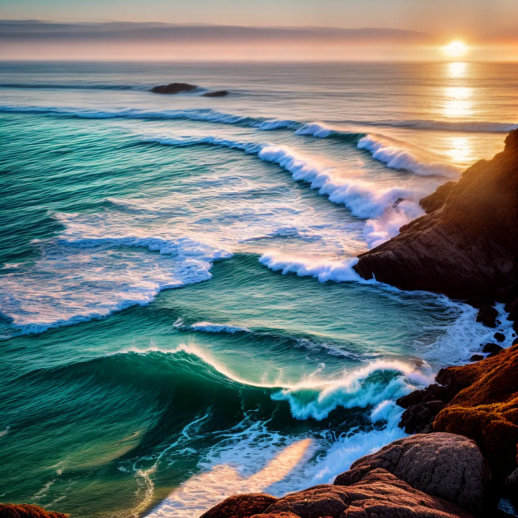 Descanso luminoso: qual o significado de sonhar com o sol dourado? 5 Fotos praia sol brilhante tranquilidade positividade
