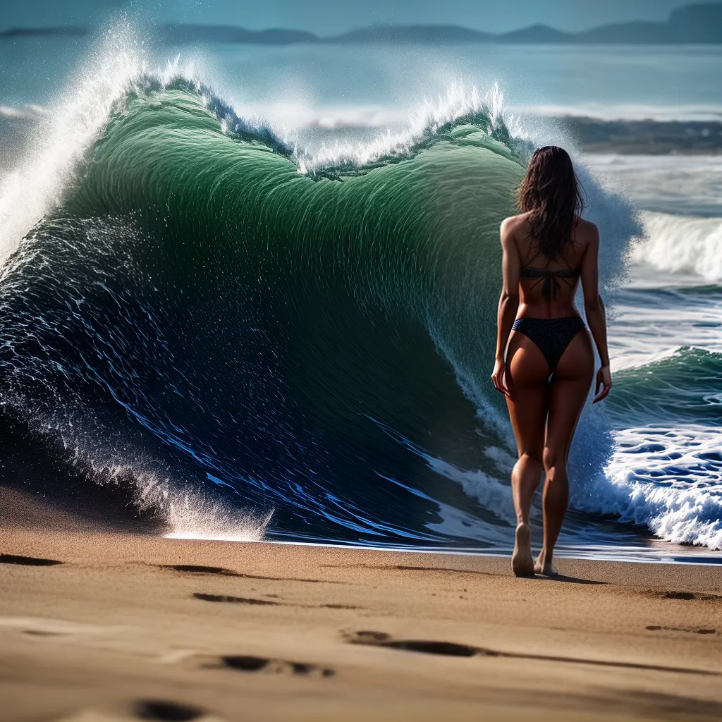 Fotos praia solidao ondas