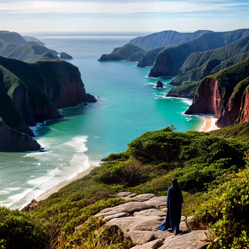 O Significado de Sonhar com Praias Secretas e o Estímulo à Reflexão 2 Fotos praia solidao reflexao natureza 1