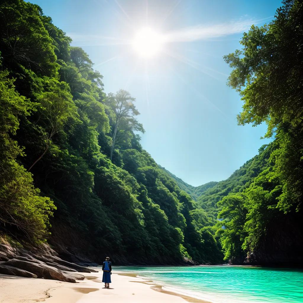 Diretrizes dos Sonhos: Como interpretar seu sonho sobre Praias Secretas 6 Fotos praia solitaria agua cristalina areia branca