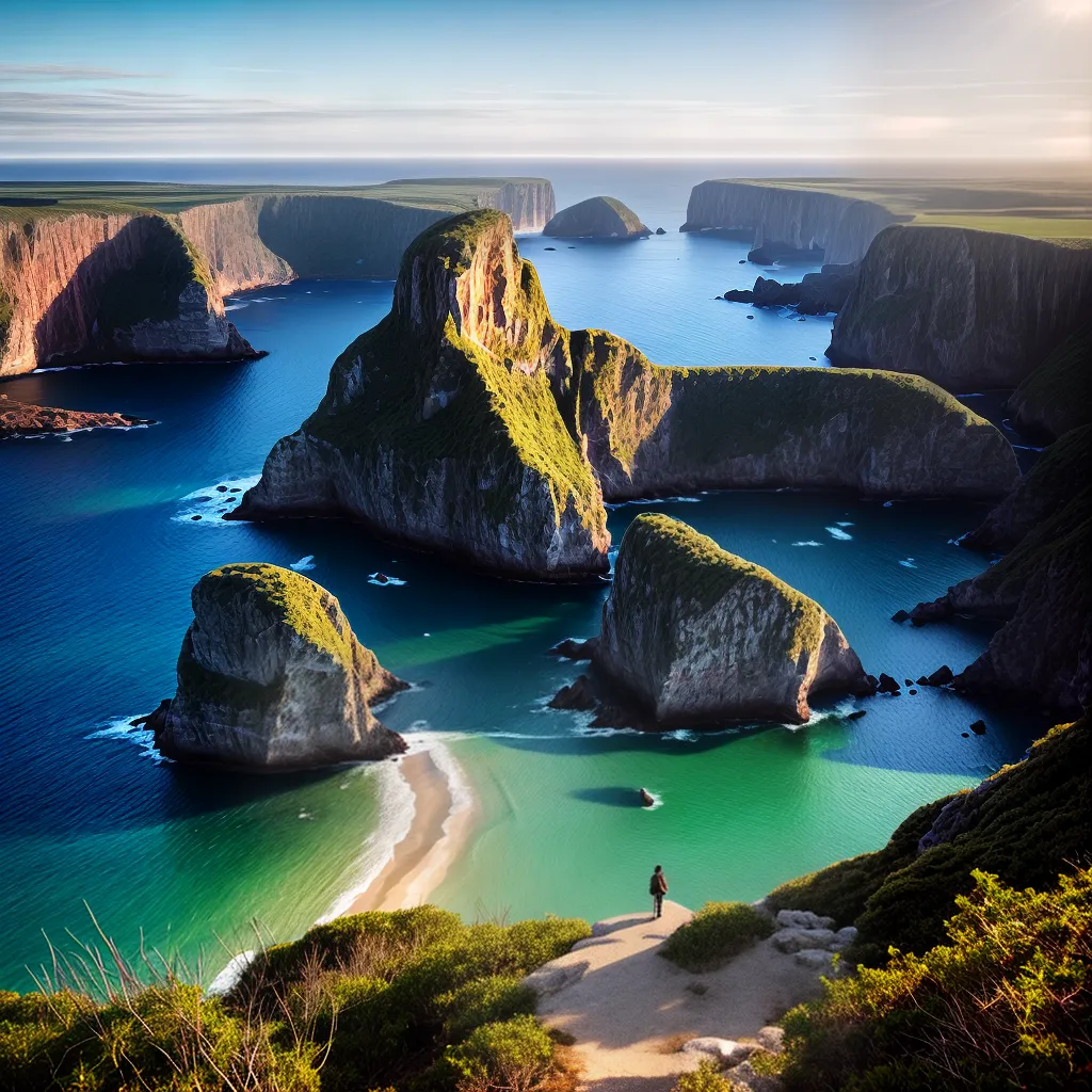 Despertando Emoções: O Significado de Sonhar com Praias Secretas 4 Fotos praia solitario penhasco agua por do sol
