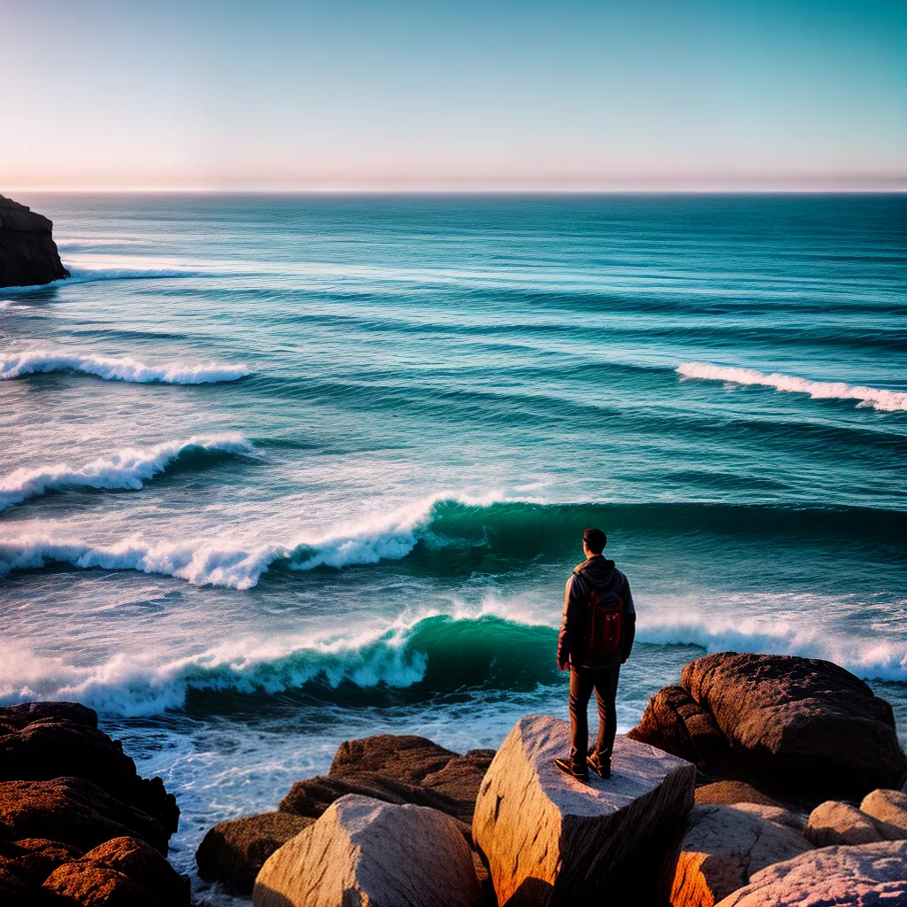 Surfe dos sonhos: descubra o significado de sonhar com ondas 3 Fotos praia sonhando ondas serenidade