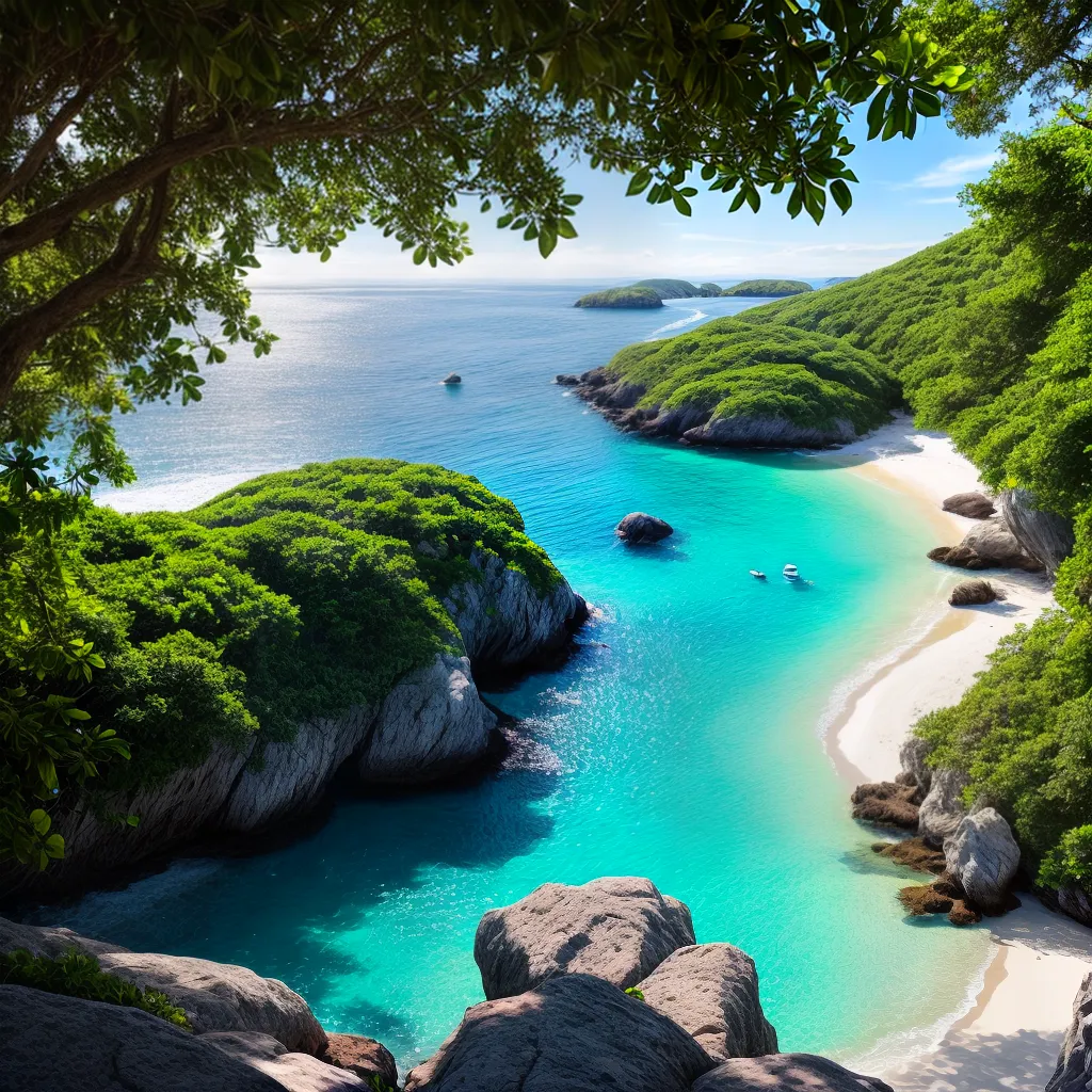 Desconstruindo o Significado de Sonhar com Praias Secretas 5 Fotos praia sonho agua cristalina areia branca
