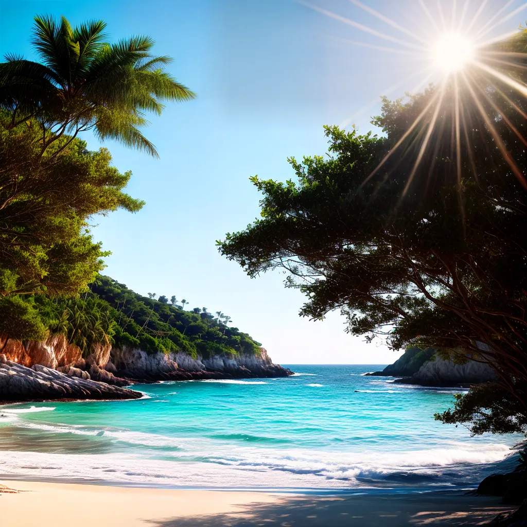 2. Brisa Marítima nos Sonhos: O Que Significa? 2 Fotos praia sonho brisa palmeiras