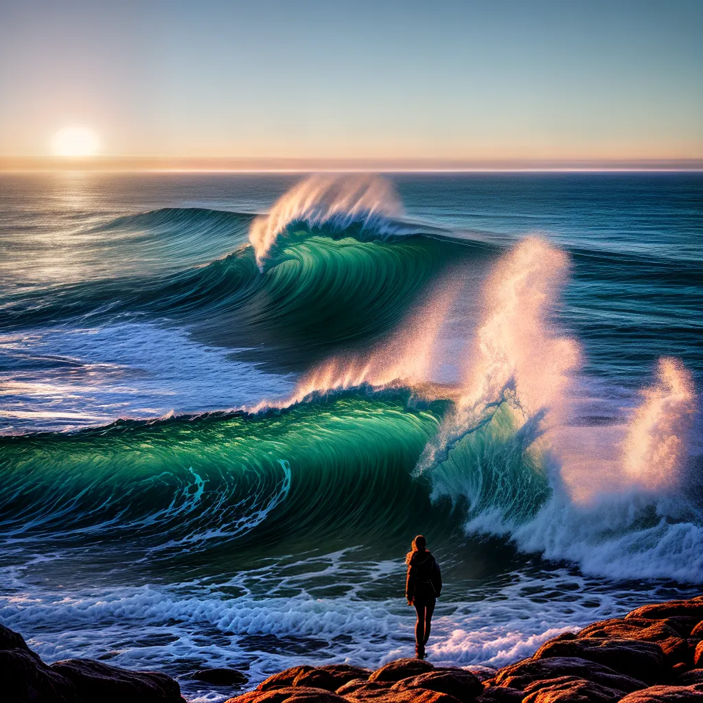Sonhar com ondas: qual o significado por trás desse sonho? 2 Fotos praia sonho onda emocao