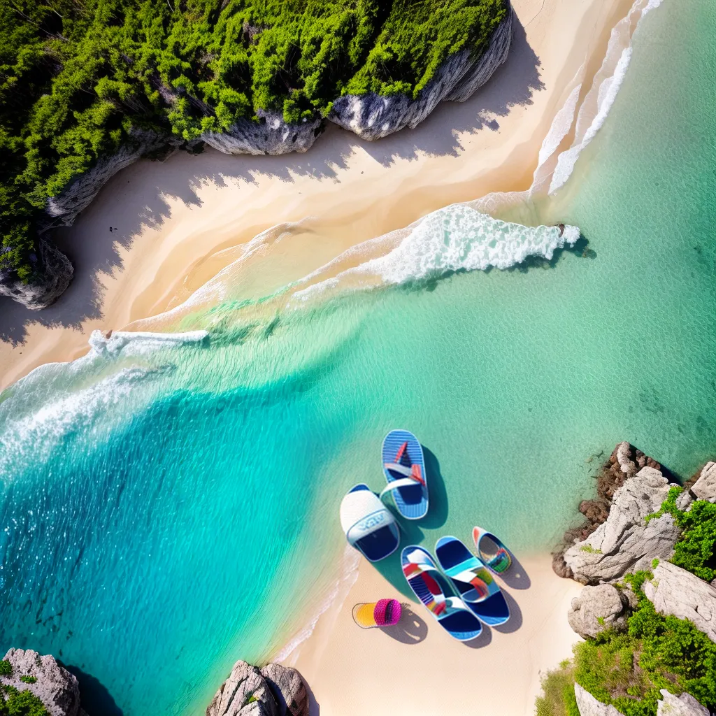 Dia na Praia dos Sonhos e o que Significa Sonhar com Isso 3 Fotos praia sonhos azul cristalino chapeu