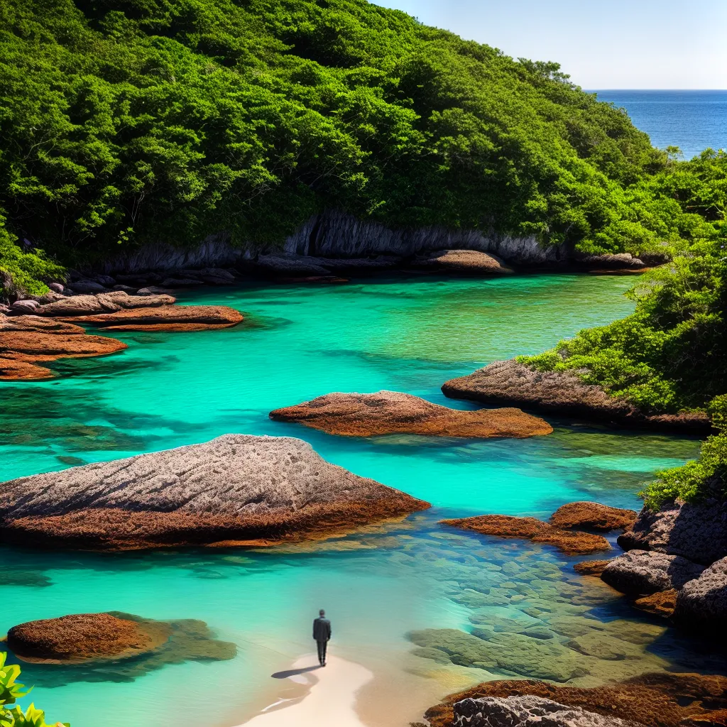 Descubra o Significado de Sonhar com Praias Secretas 4 Fotos praia sossegada solitario natureza