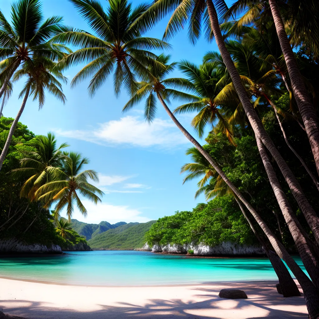 Viagem dos Sonhos: Qual é o Significado de Sonhar com Praias Exóticas? 6 Fotos praia sossego agua cristalina palmeiras