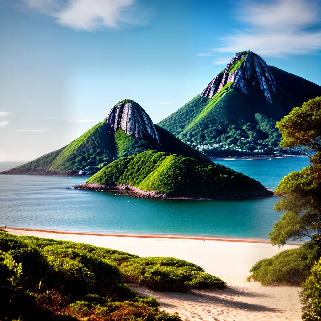 Fotos praia sugarloaf rio serenidade
