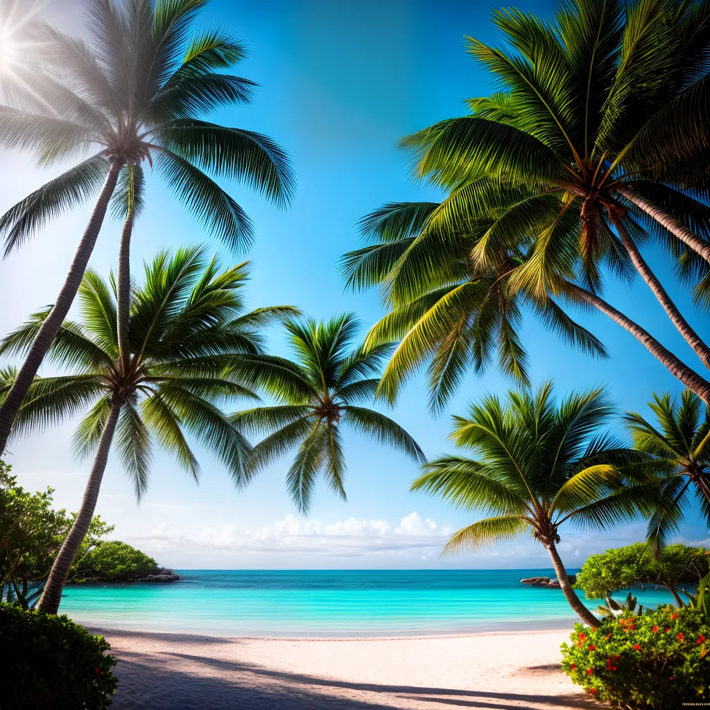 Viagem dos Sonhos: Qual é o Significado de Sonhar com Praias Exóticas? 4 Fotos praia tropical aguas cristalinas palmeiras 1