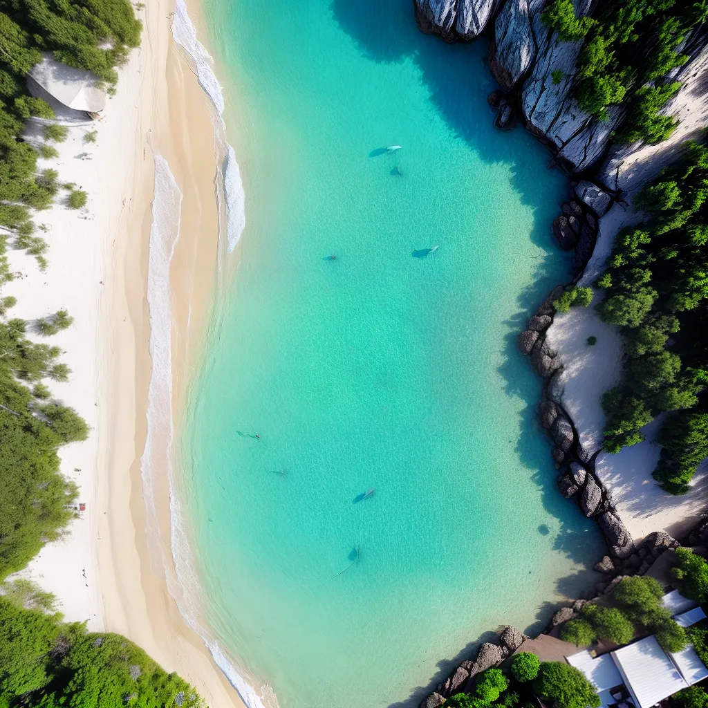 O que significa sonhar com praias paradisíacas e roteiros turísticos. 6 Fotos praia turquesa aerea sonho