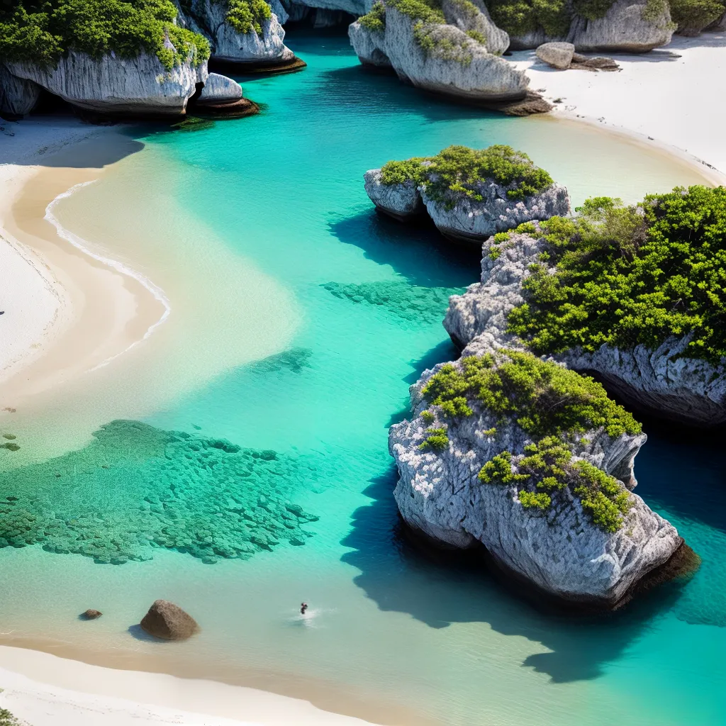Fotos praia turquesa solidao natureza sonhos