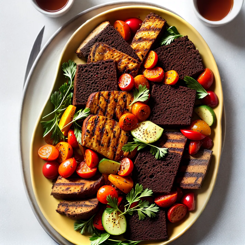 Sabores dos Sonhos: Entenda o que Significa Sonhar com Comida 2 Fotos prato colorido carne legumes bolo