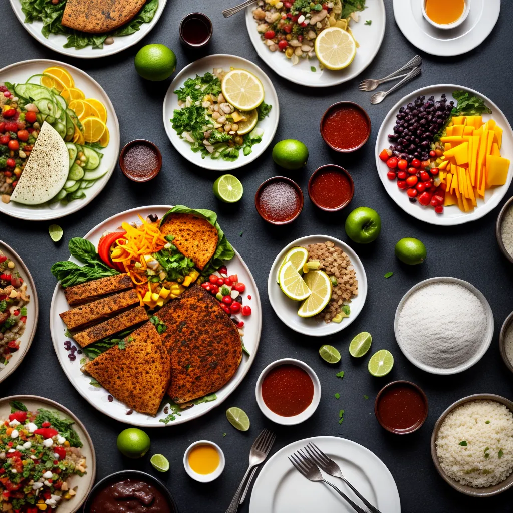 Descubra os Significados de Sonhar com Gastronomia 5 Fotos prato colorido gastronomia diversidade