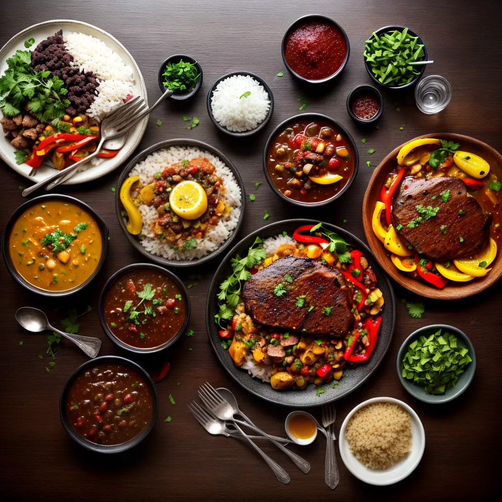 Descubra o que significa sonhar com pratos típicos da região 6 Fotos prato colorido regional ingredientes locais