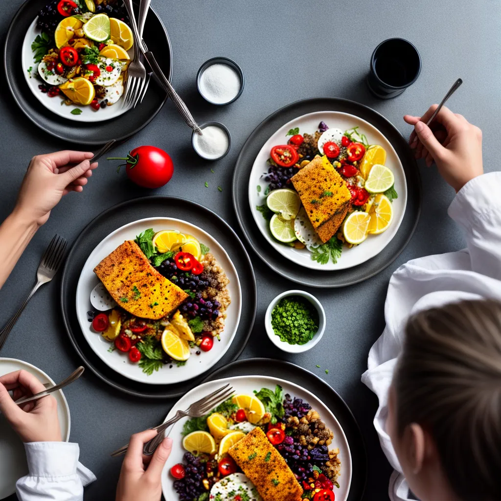 Sonhar com Alimentos, Receitas e Degustação: Qual o Significado? 2 Fotos prato colorido sabor textura convivio