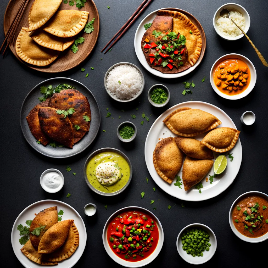 Fotos prato diversidade culinaria mundo