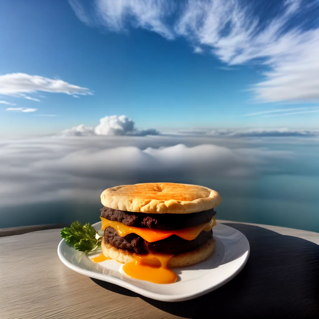 Sabores dos Sonhos: Entenda o que Significa Sonhar com Comida 4 Fotos prato nuvens sabores sonhos