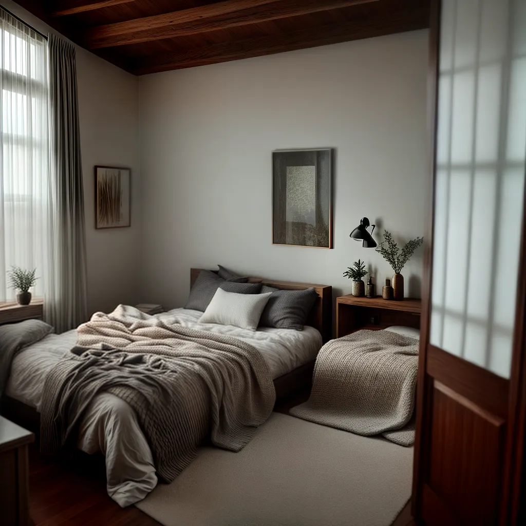 Quarto: Explore os Sentidos de Sonhar com Lugares Recatados 4 Fotos quarto escuro janela cama livros