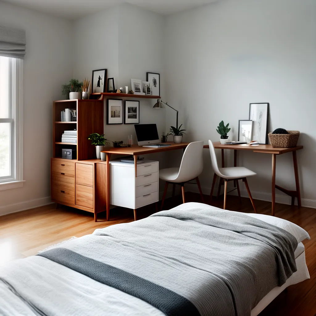 Arrumação dos Sonhos: Significado de sonhar com organização e limpeza 3 Fotos quarto organizado serenidade
