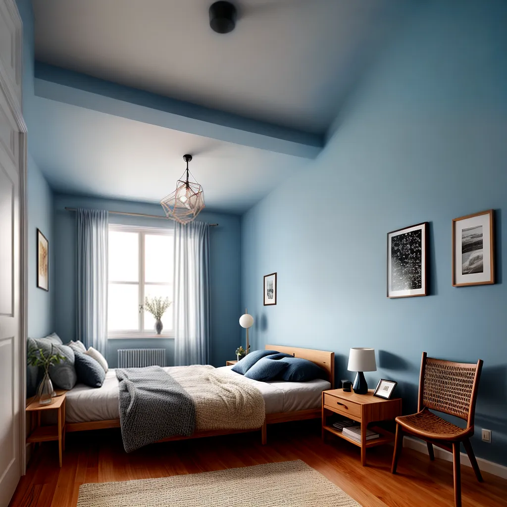 Quarto dos Sonhos: Descubra os Significados Mais Comuns 3 Fotos quarto sonhos cama livros azul