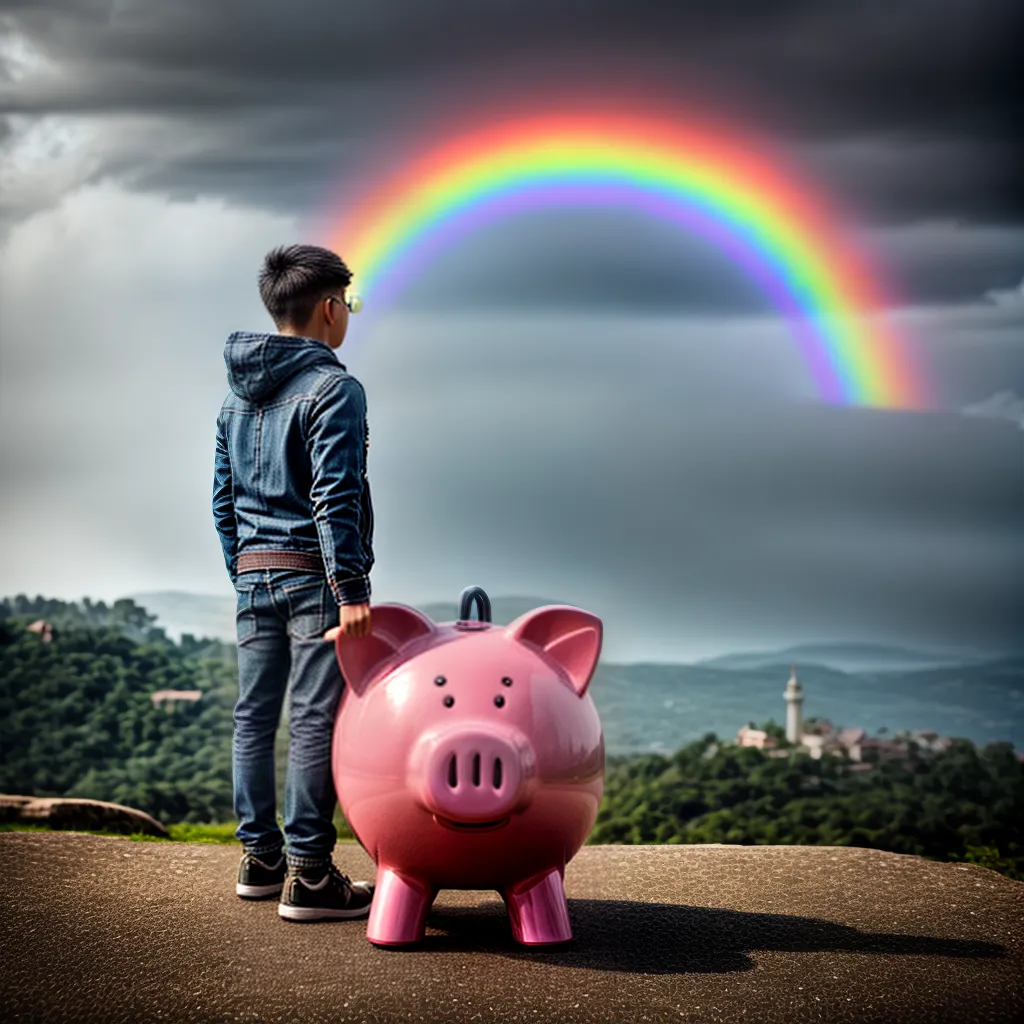 Descubra o Significado dos seus Sonhos com Dinheiro 4 Fotos quebrar cofre arcoiris dinheiro