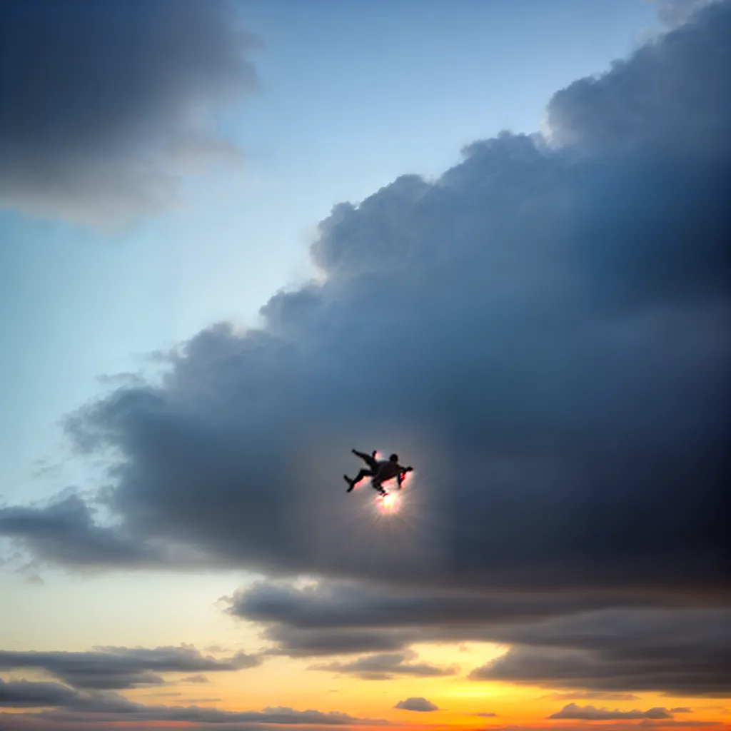 Os Significados Mais Comuns de Sonhar com Queda Livre 4 Fotos queda ceu azul nuvens medo