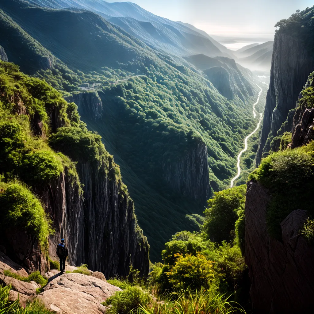 Fotos queda montanha trilha sonho