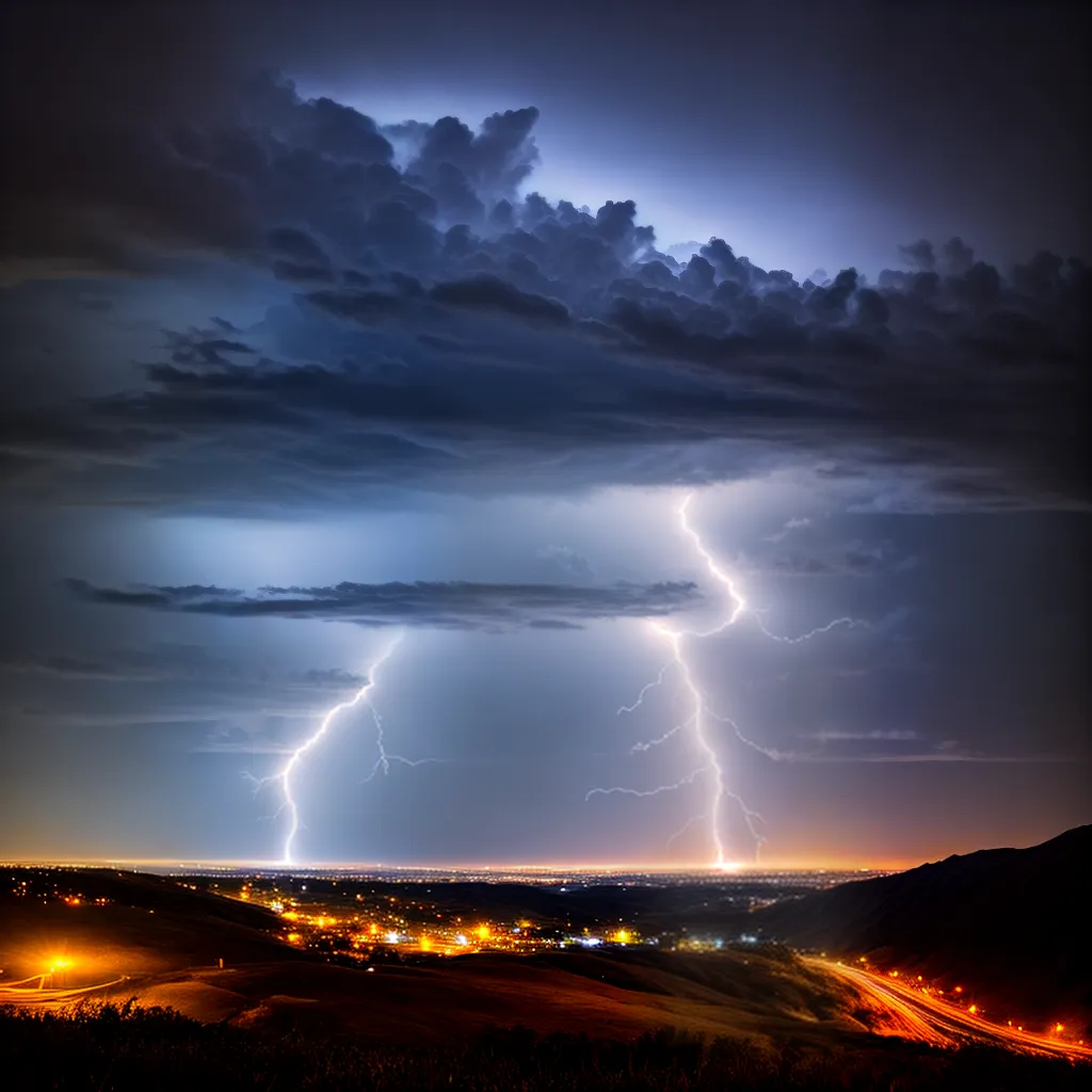 Significado de Sonhar com Raios Fúlgidos 5 Fotos raios noite poder mudanca