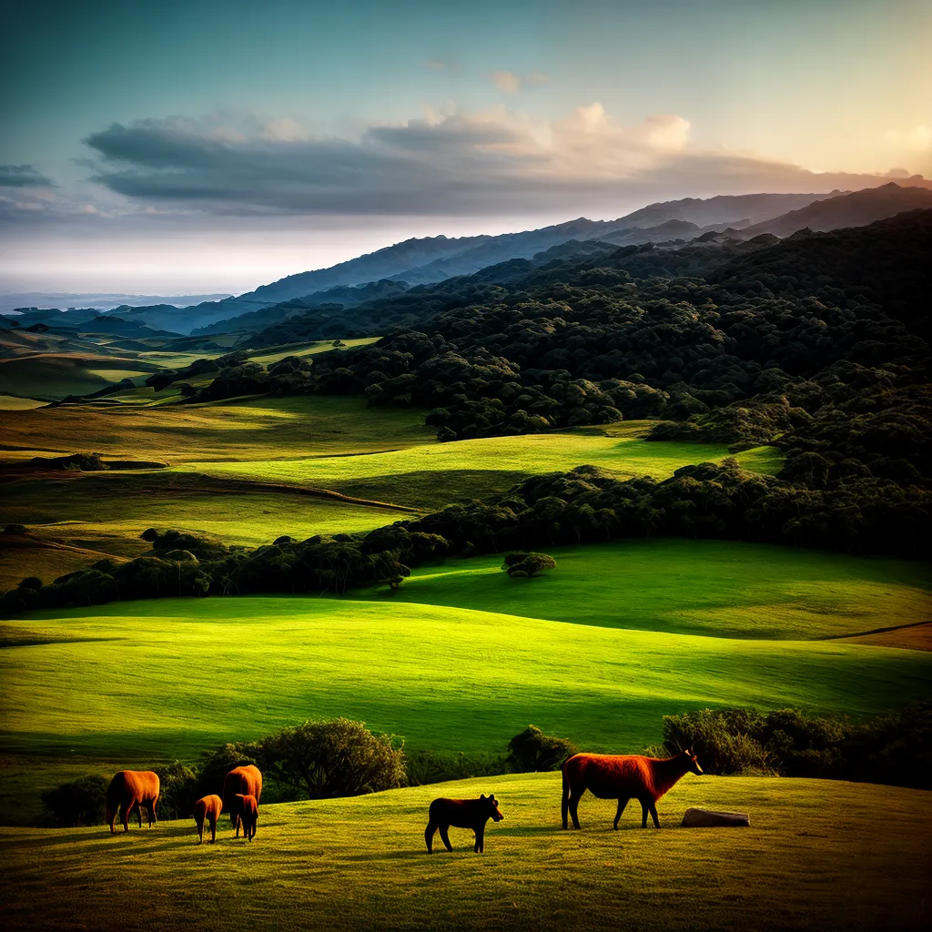 Descubra o Fascinante Significado da Pecuária 4 Fotos rebanho vacas pastando campo pecuaria