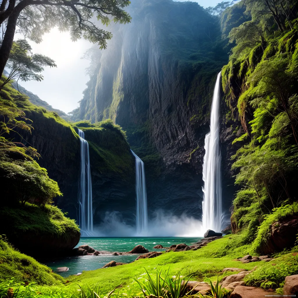 Título: Desvendando o Significado dos Sonhos com a Natureza Brasileira 3 Fotos rede natureza cachoeira arcoiris