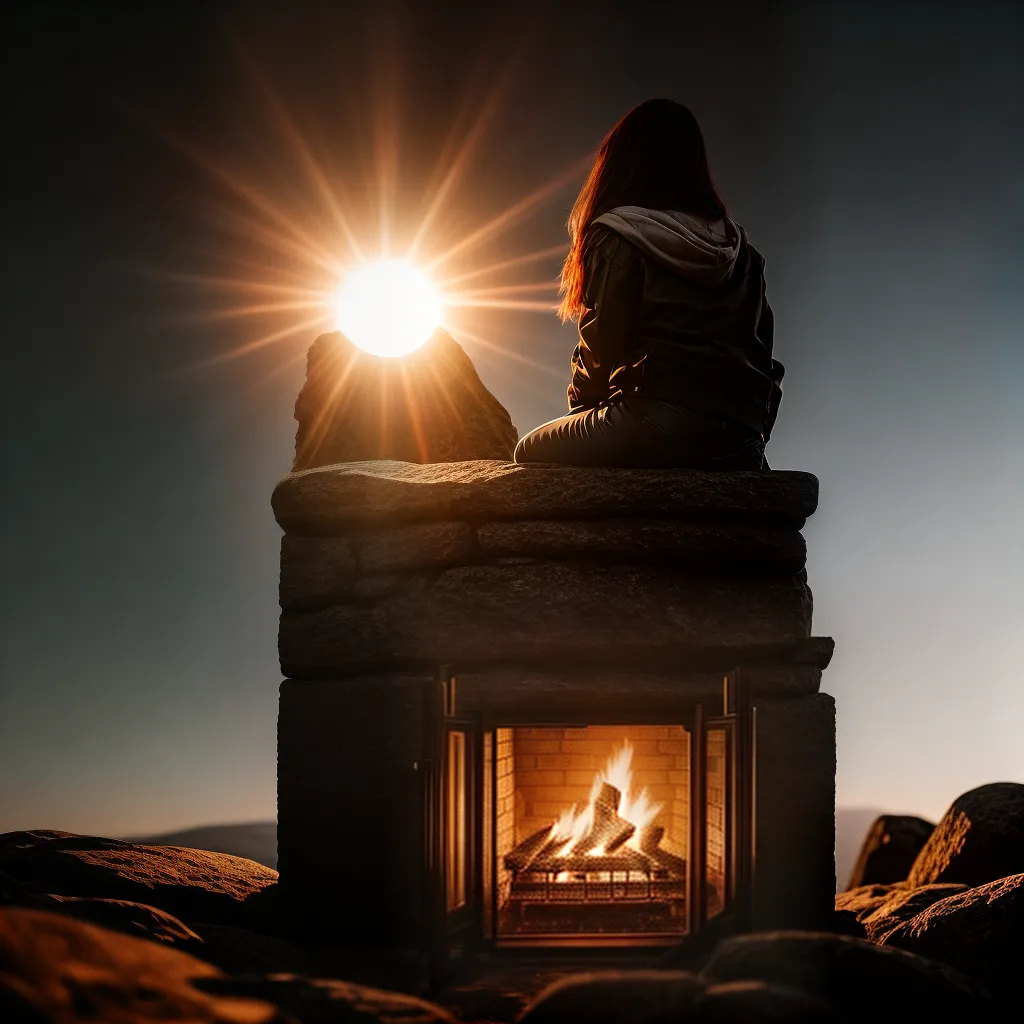Chama Luminosa: Qual é o significado de sonhar com fogo? 6 Fotos reflexao fogo intenso sonho