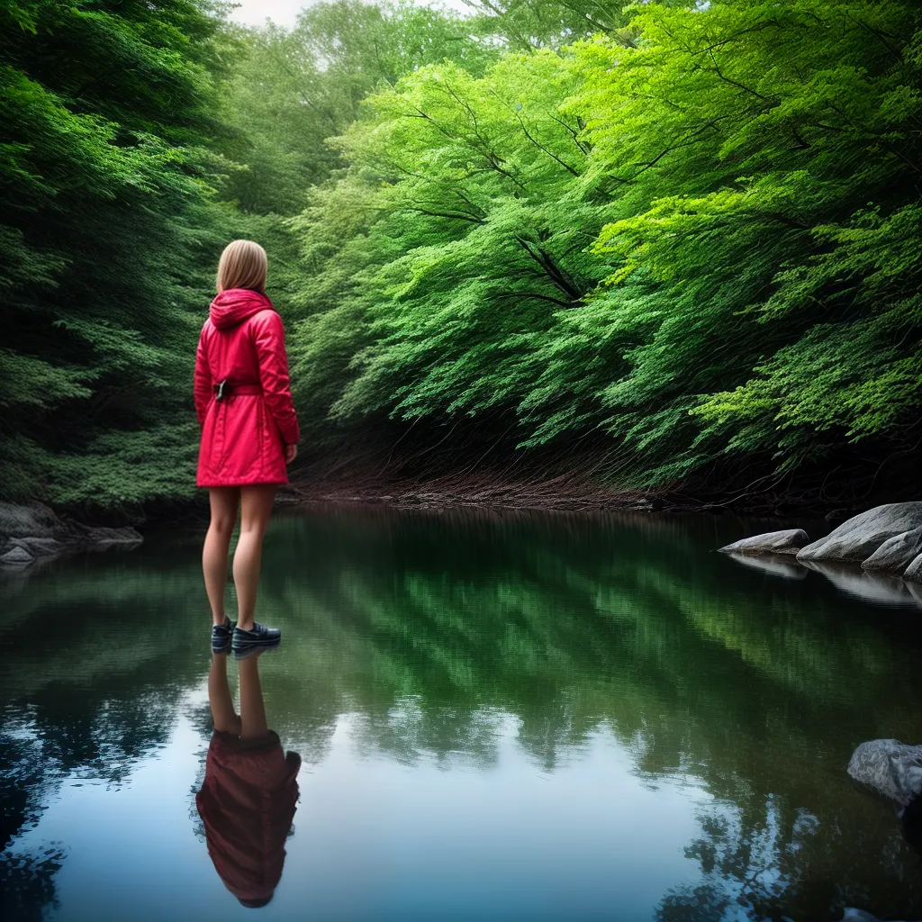 Compreendendo Nossos Sonhos - O Que Significa Sonhar com Água? 3 Fotos reflexao lago serenidade mente
