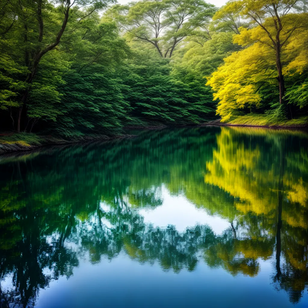 Fotos reflexao lago serenidade sonho