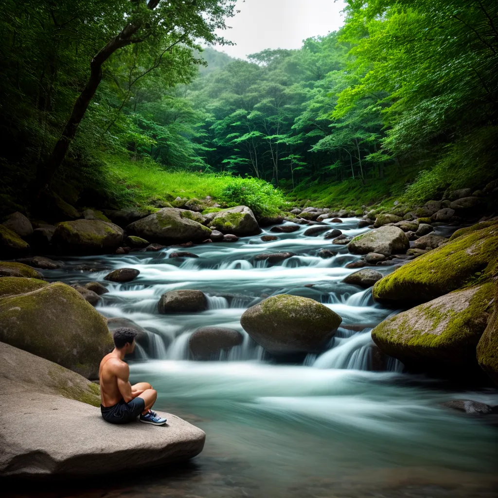 Fotos reflexao rio natureza serenidade