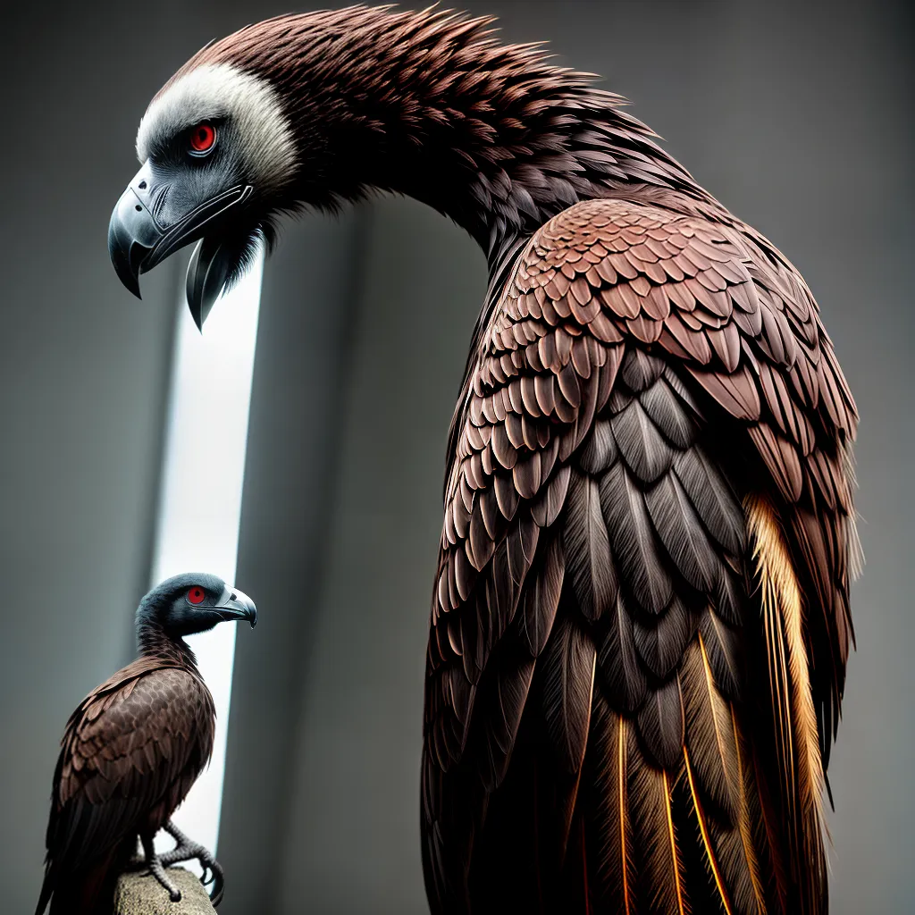 Desvendando o Mistério: Qual o Significado de Sonhar com Necrófago 5 Fotos reflexao vultura ombro espelho