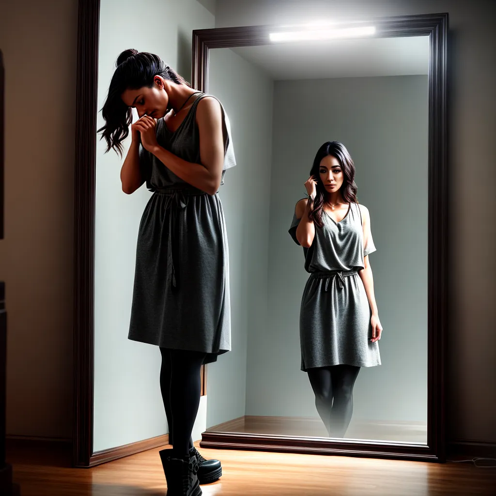 Descubra o Significado de Sonhar com Arrependimento 3 Fotos reflexo arrependimento espelho tristeza