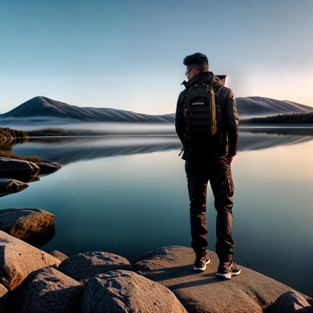Fotos reflexo lago amanhecer sonhos