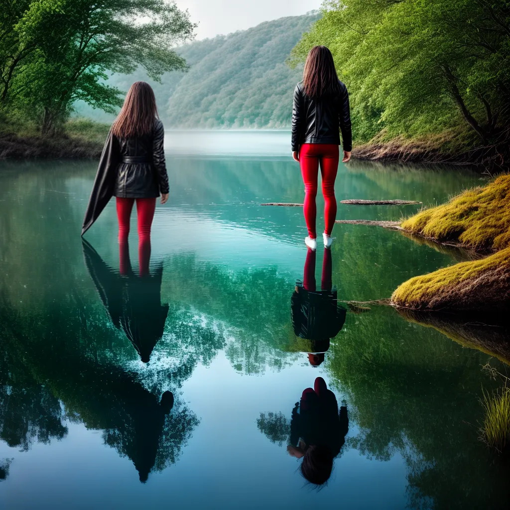 Significado de Sonhar com uma Sincronia entre o Subconsciente e a Consciência 4 Fotos reflexo lago mente sincronia
