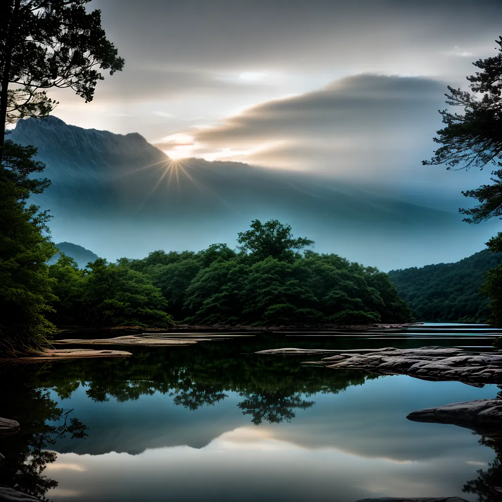 Descubra o significado dos seus sonhos com água e o que eles revelam sobre sua vida 3 Fotos reflexo lago serenidade profundidade