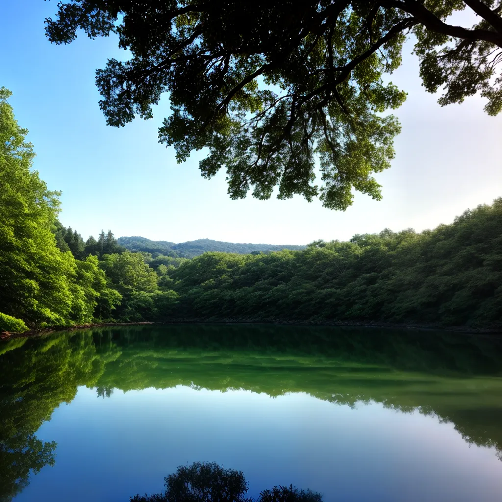 Significado de Sonhar com Água 2 Fotos reflexo lago sereno paz
