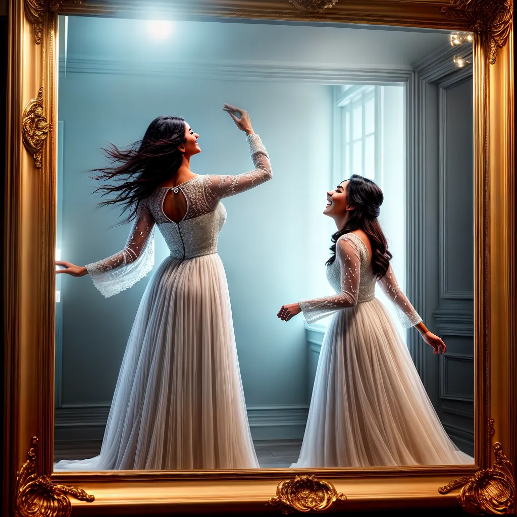Descubra o Significado de Sonhar com Brilho e Ilusão 2 Fotos reflexo magico sonhos cores
